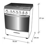 Koblenz Combo Estufa Firenze + Campana de Pared