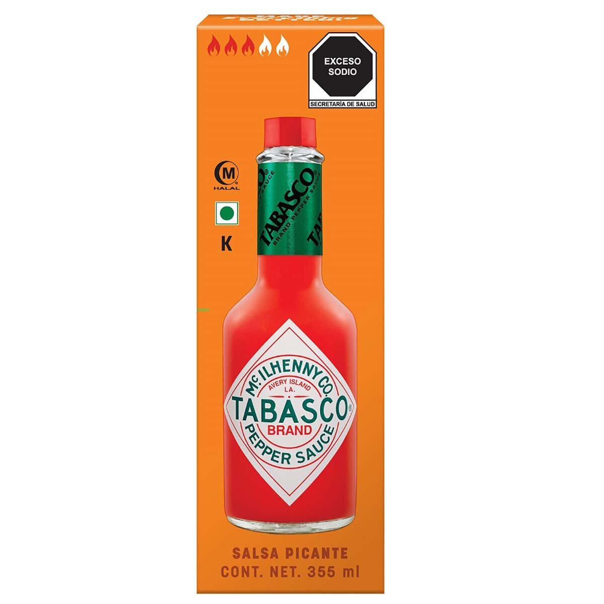 Tabasco Salsa Roja Original 355 ml