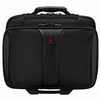 Wenger, Maletín Ejecutivo para Laptop y Maletín Patriot con Ruedas, Color Negro