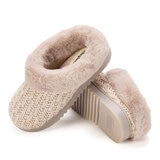 Dearfoams Pantufla para Dama Café Chica (23 cm / 23.5 cm)