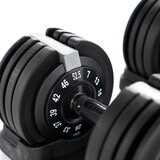 Echelon Set de Mancuernas de Peso Ajustable con Soporte