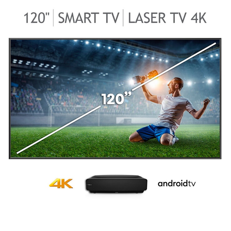 Hisense 120" Laser 4K UHD Smart TV 