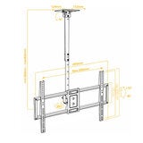 Blackrock Soporte de Techo para TV 37" a 75" Blackrock Soporte de Techo para TV 37" a 75"