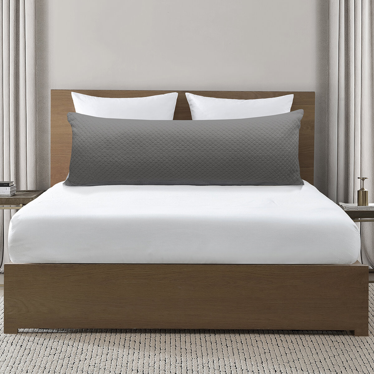 Arlee Almohada Decorativa Gris