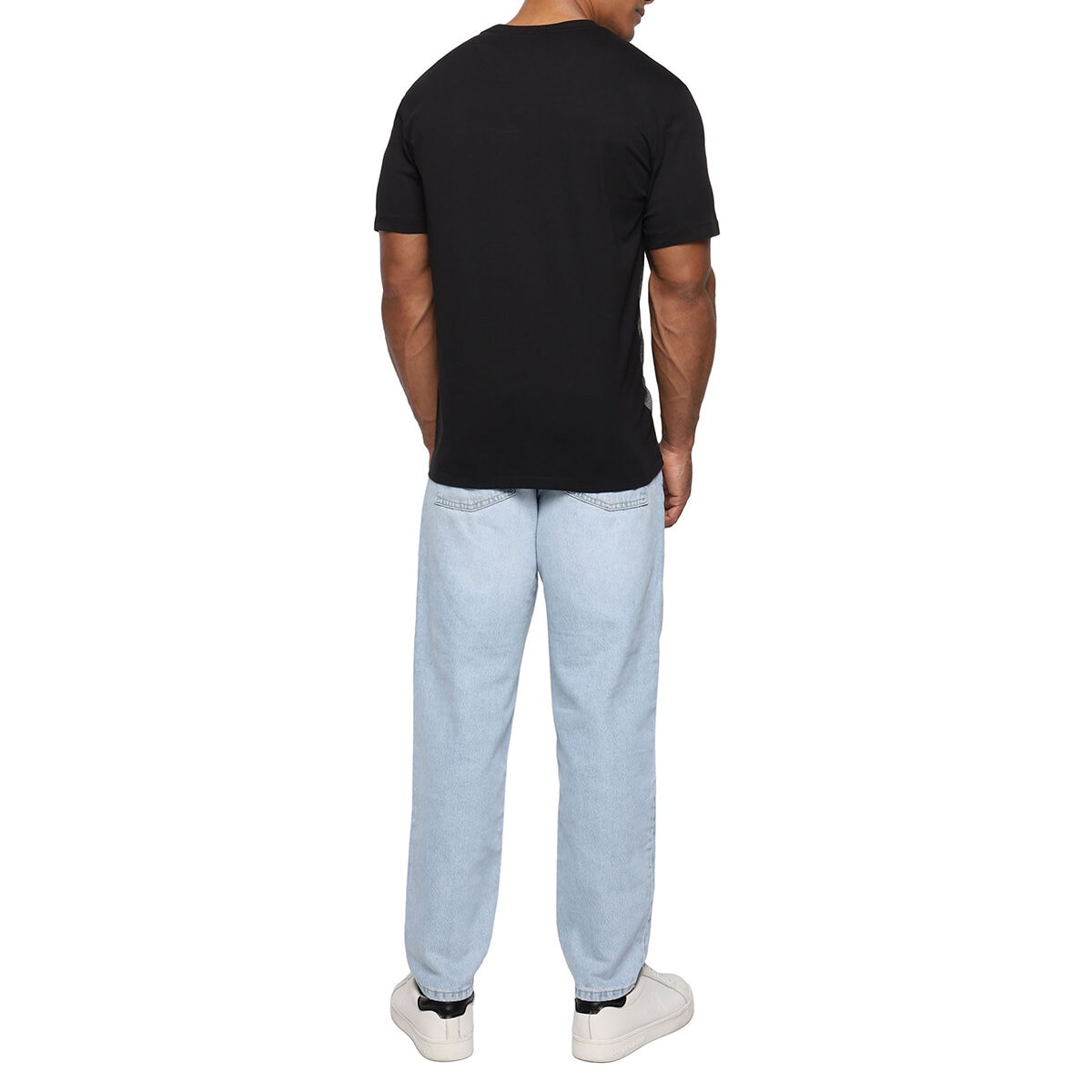 Calvin Klein Playera para Caballero Negro Chica Calvin Klein Playera para Caballero Negro Chica