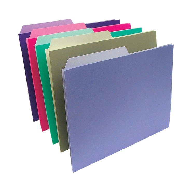 Pendaflex folders tamaño carta colores claros Costco México