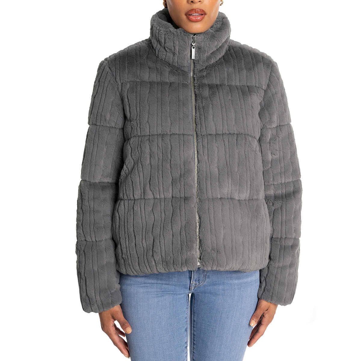 Bearpaw Chamarra para Dama Gris Extra Grande