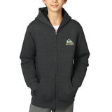 Quiksilver Chamarra para Niños y Niñas Negro 10 / 12 Años