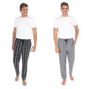 Nautica Pantalón de Pijama para Caballero 2 Piezas Varios Colores y Tallas