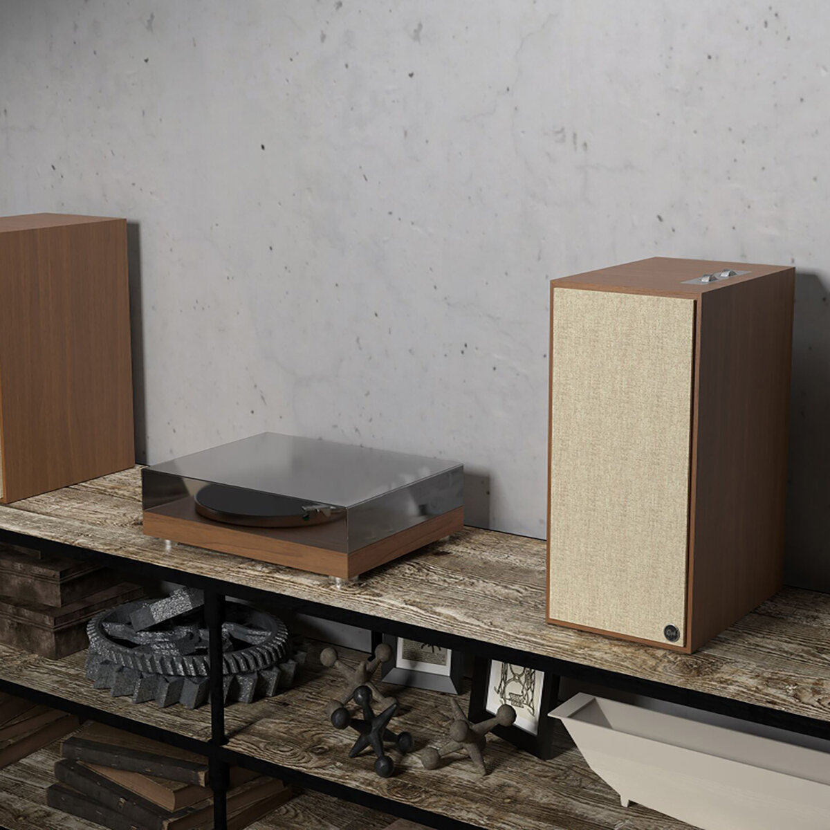 Klipsch The Nines Monitor Activo Walnut