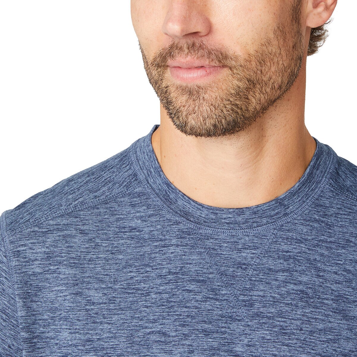 Rugged Elements Playera para Caballero 2 piezas Negro y Azul Mediana