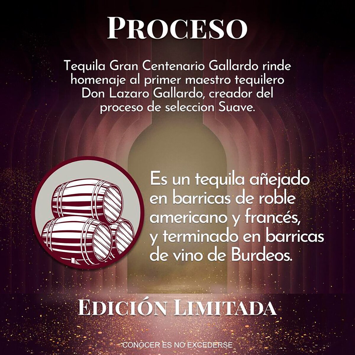 Tequila Gran Centenario Gallardo Extra Añejo 750ml