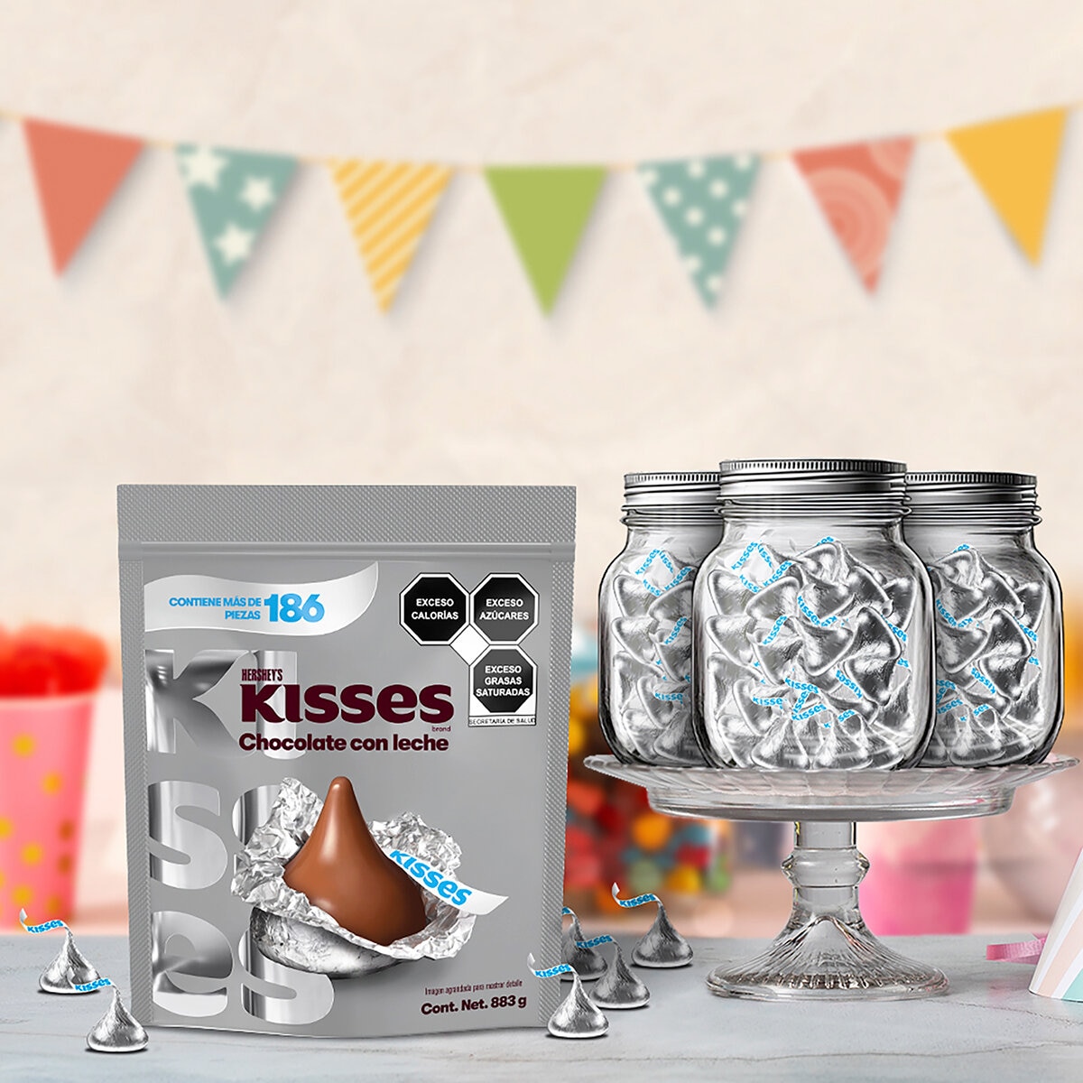 Hershey's Kisses Chocolates 883 g