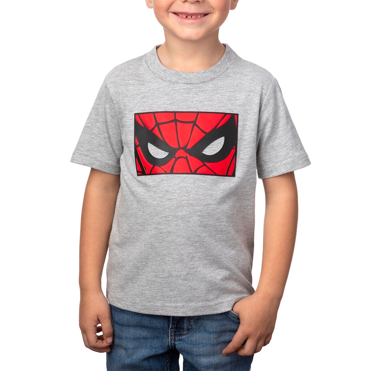 Marvel Playera 4 piezas para Niños o Niñas Spider-Man 7 Años