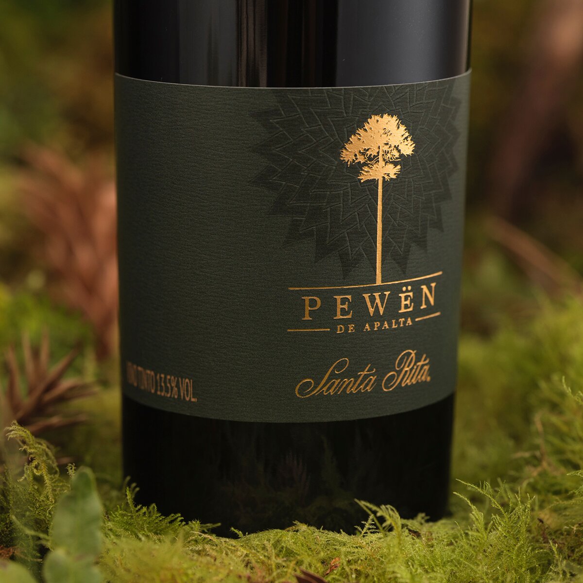 Vino Tinto Santa Rita Pewën de Apalta Carmenere 750 ml