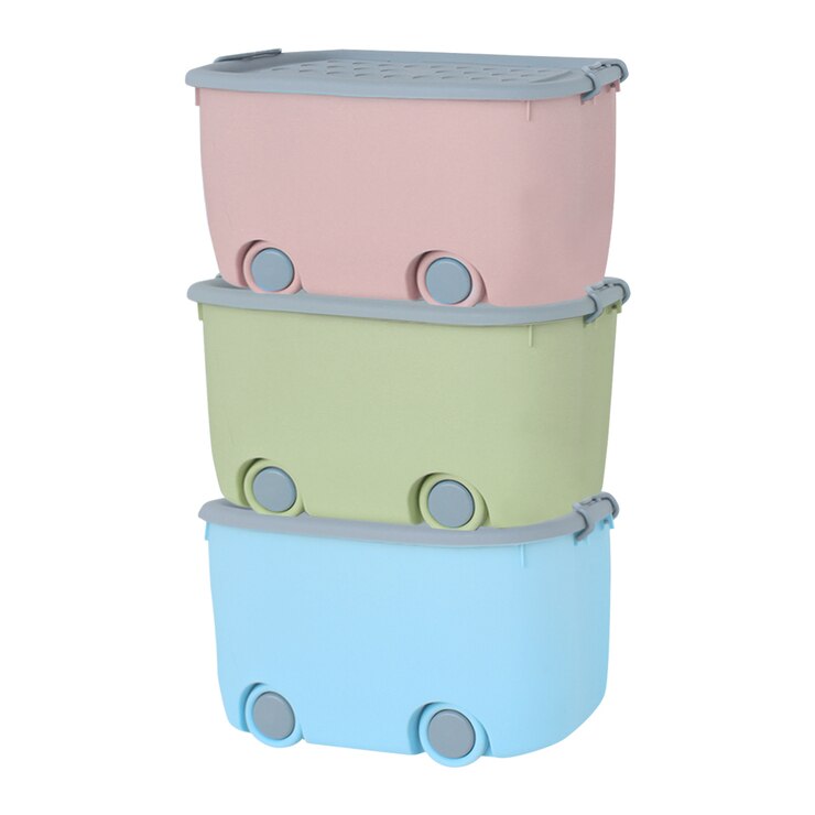 AG Box, Set de 3 Cajas de Almacenamiento Rodantes | Costco México