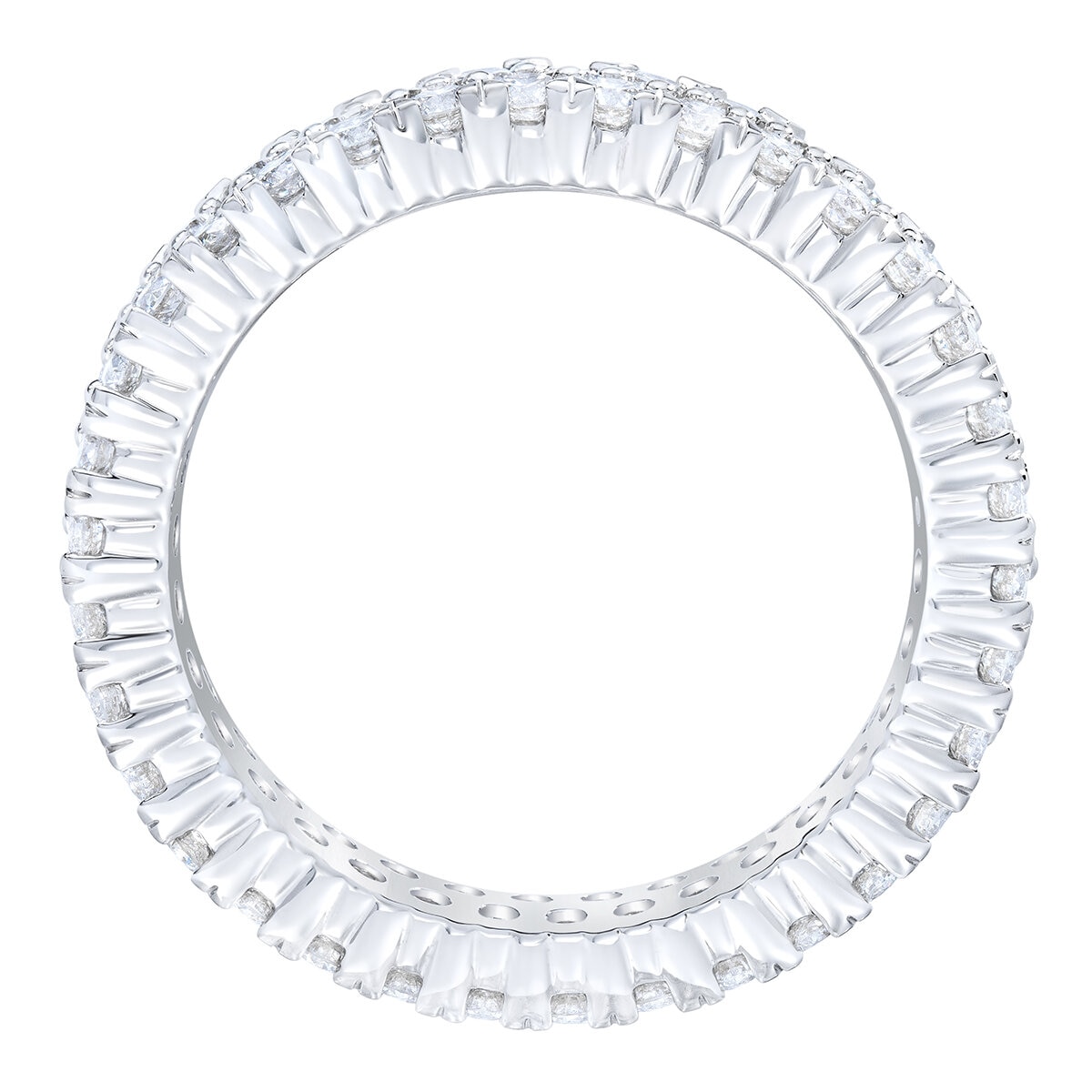 Anillo, Diamantes 1.70ctw, Oro Blanc 14K