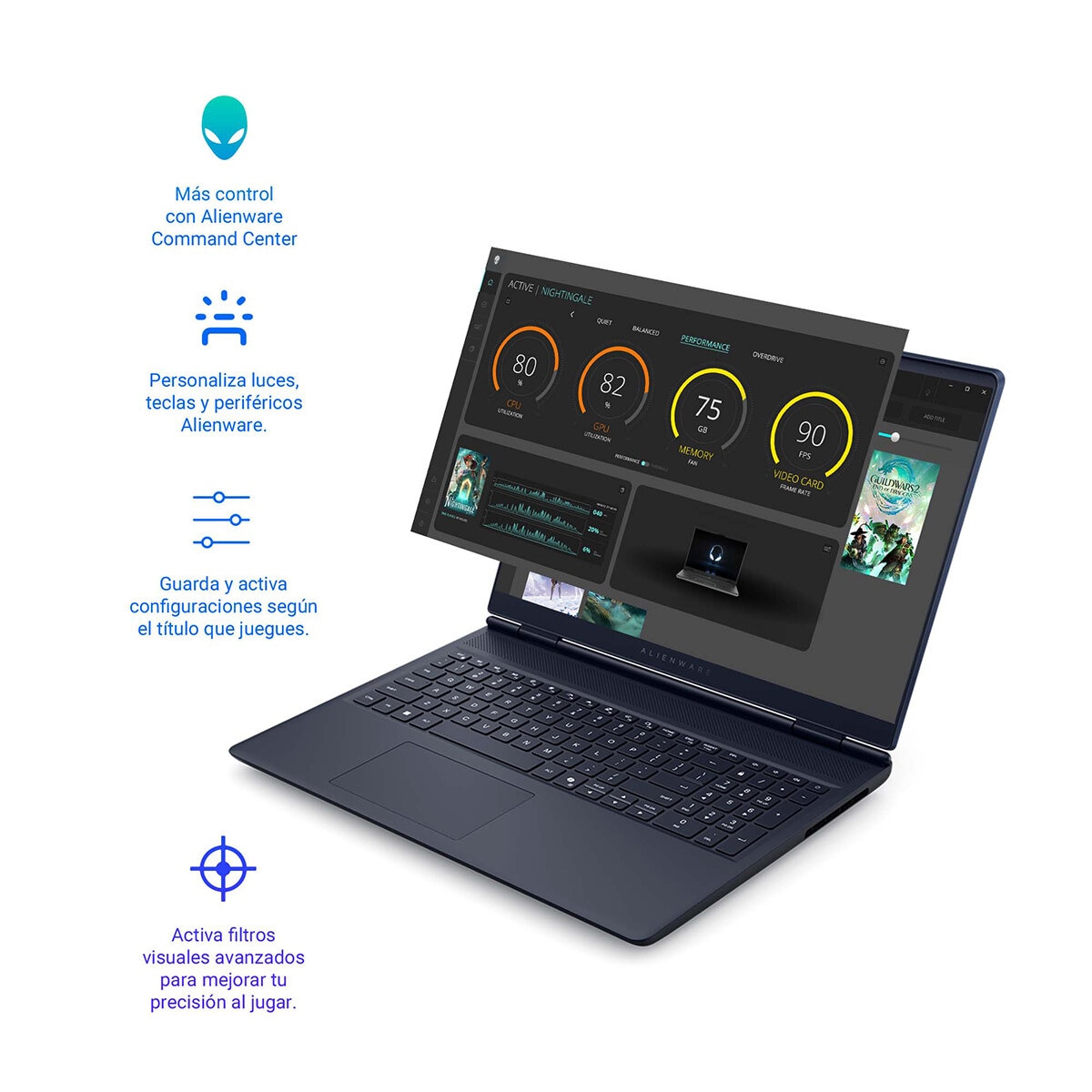 DELL Alienware Gaming NB Laptop 16" WQXGA Intel Core i7 16GB 1TB SSD