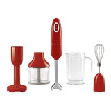 Smeg, batidora de inmersión, rojo