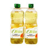 Oléico Aceite Comestible Puro de Cártamo 4 pzas de 825 ml