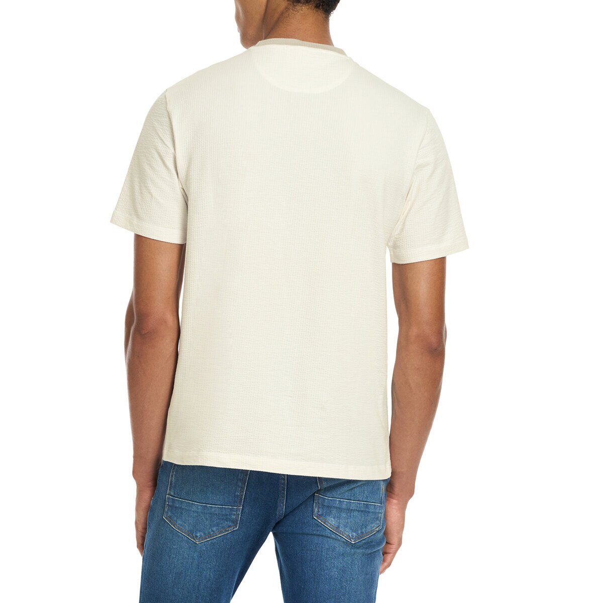Scotch & Soda Amsterdam Playera para Caballero Blanco Extra Grande