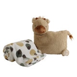 Little Miracles, Cobija Confortante y Juguete de Peluche, Modelo Jirafa