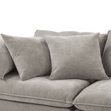 Aiden & Ivy, Sofá Modular de Tela de 6 Piezas