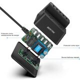 Bestek, Supresor Multicontacto tipo L MRJ2004-BK - Negro Bestek, Supresor Multicontacto tipo L MRJ2004-BK - Negro