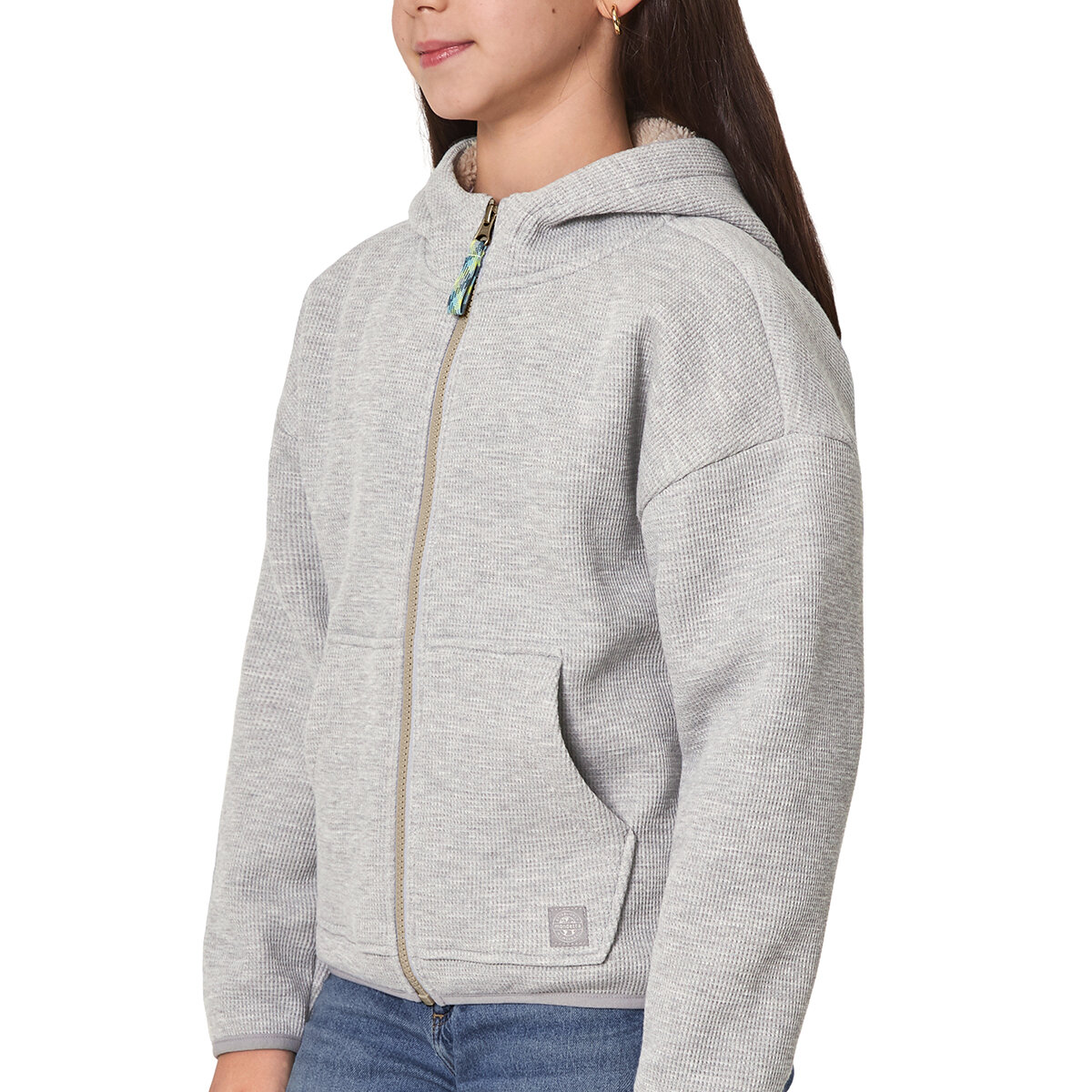 Mondetta Chamarra para Niños y Niñas Gris 5 / 6 Años