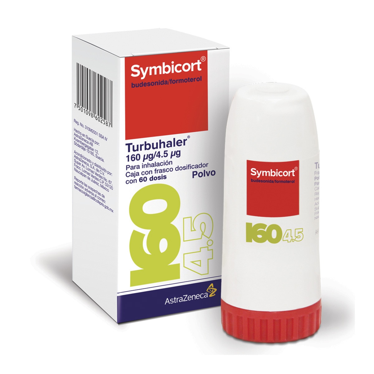 Symbicort 160/4.5mcg 60 Polvo