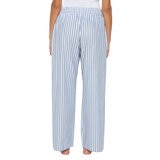 Wildfox Conjunto de Pantalones de Pijama para Dama Azul y Verde Extra Grande