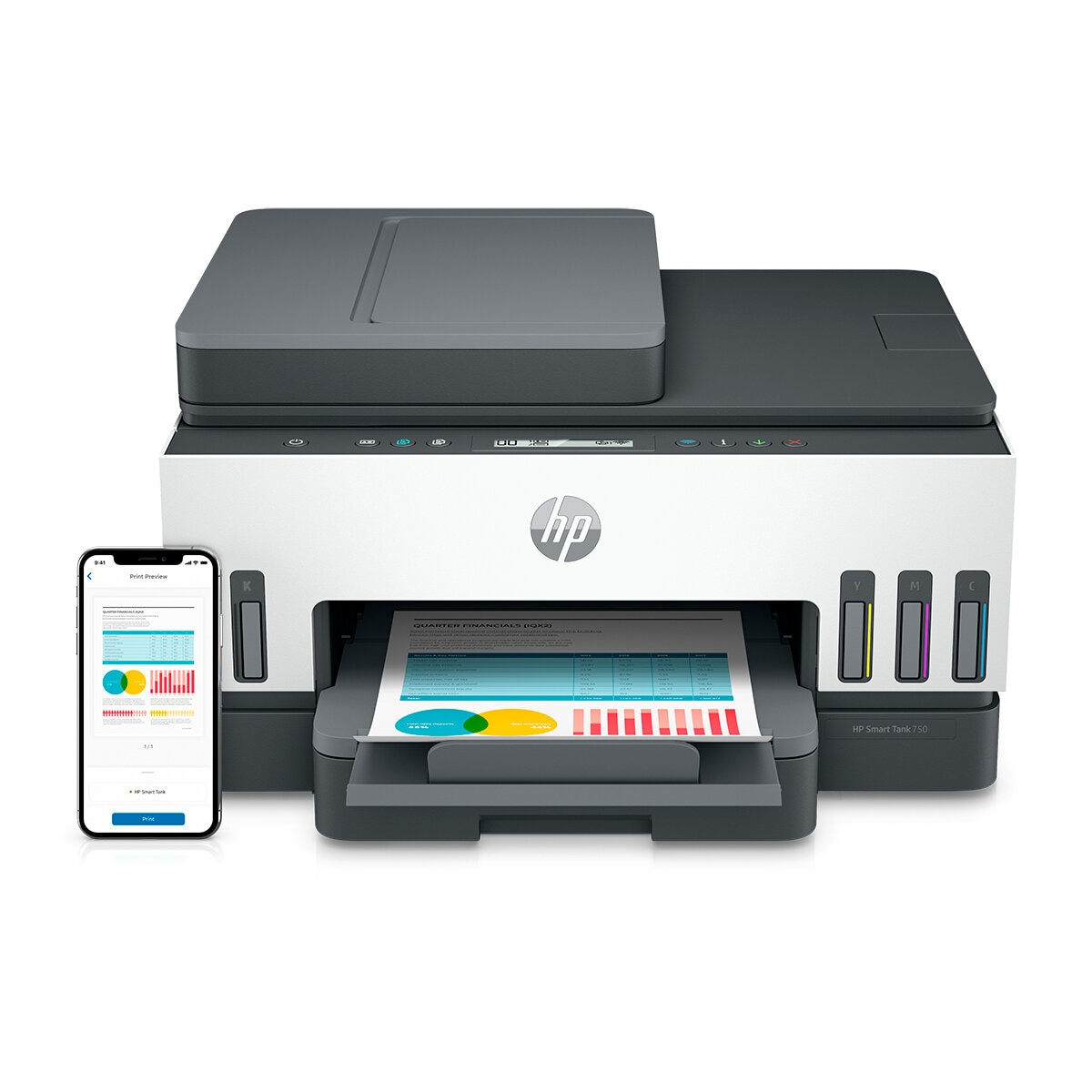 HP Multifuncional Smart Tank 750