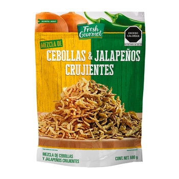 Fresh Gourmet Mezcla Cebollas y Jalapeños 680 g Fresh Gourmet Mezcla Cebollas y Jalapeños 680 g