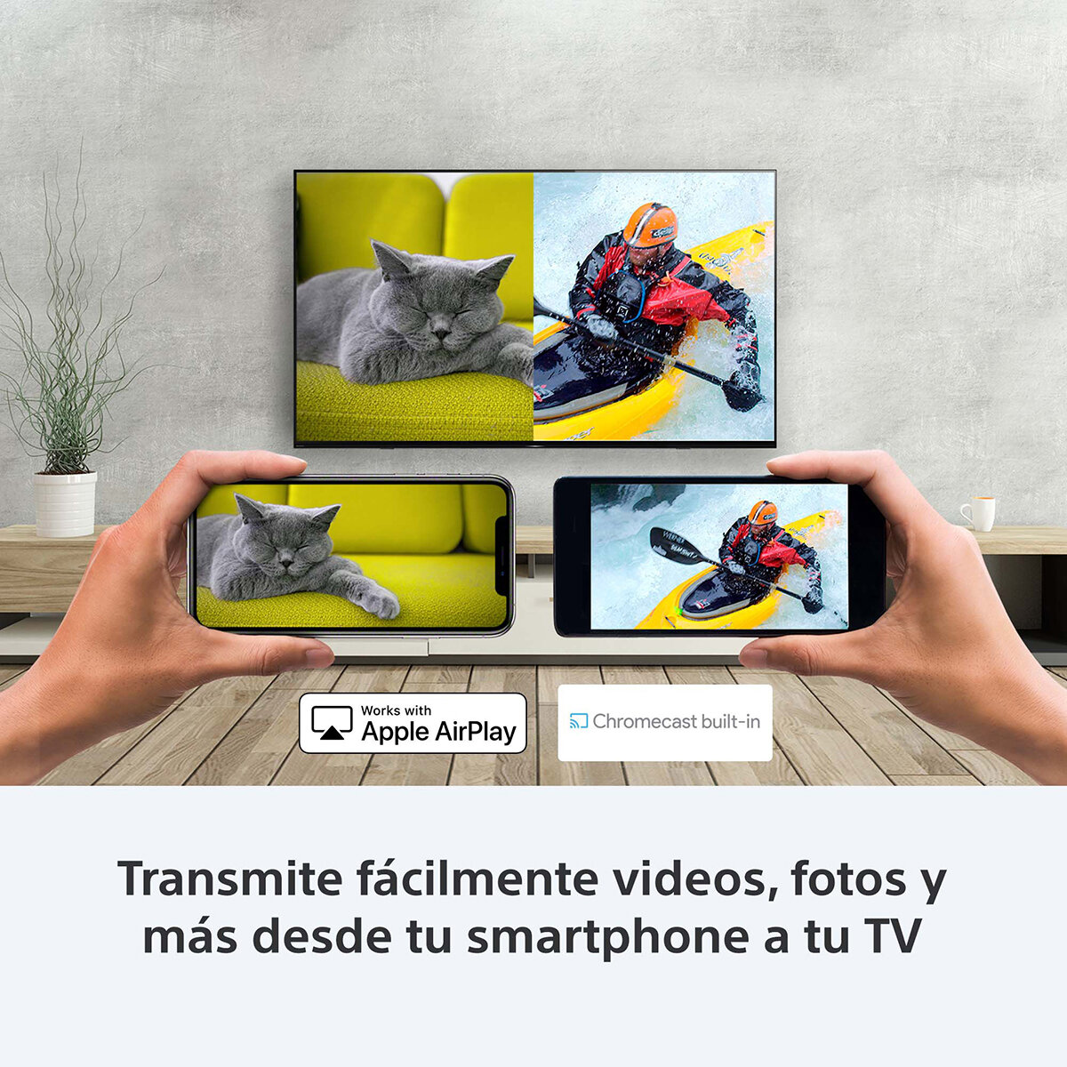 Sony Pantalla 85” 4K UHD Google TV