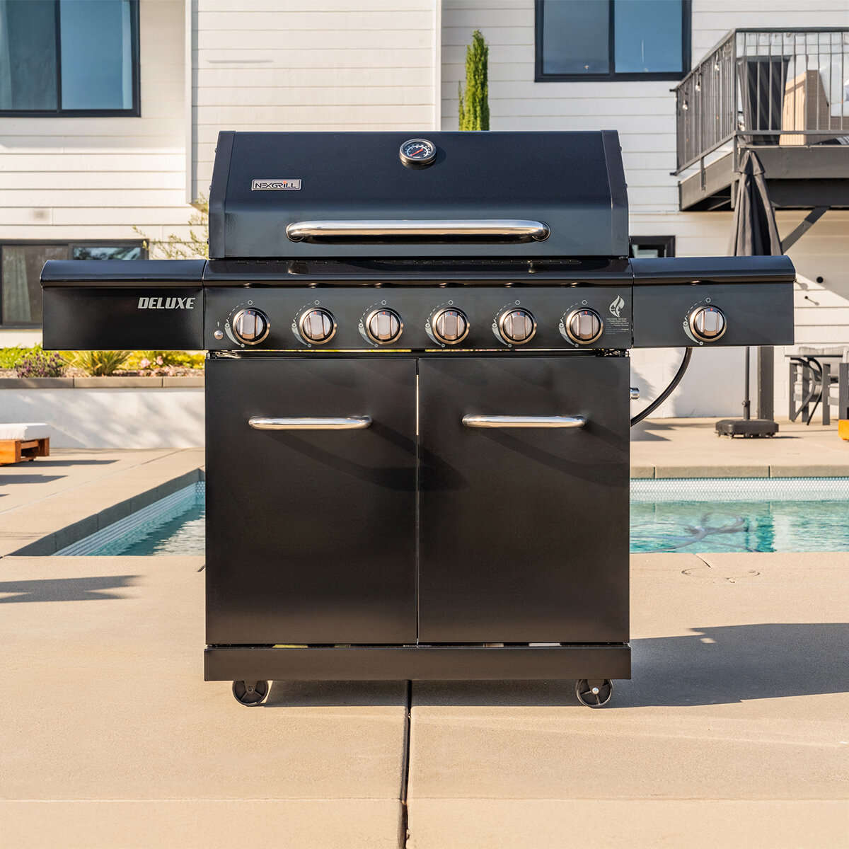 Nexgrill, Asador de Gas Deluxe de 7 Quemadores