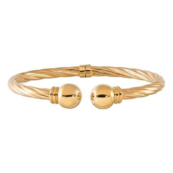 Brazalete, Oro Amarillo de 14kt 
