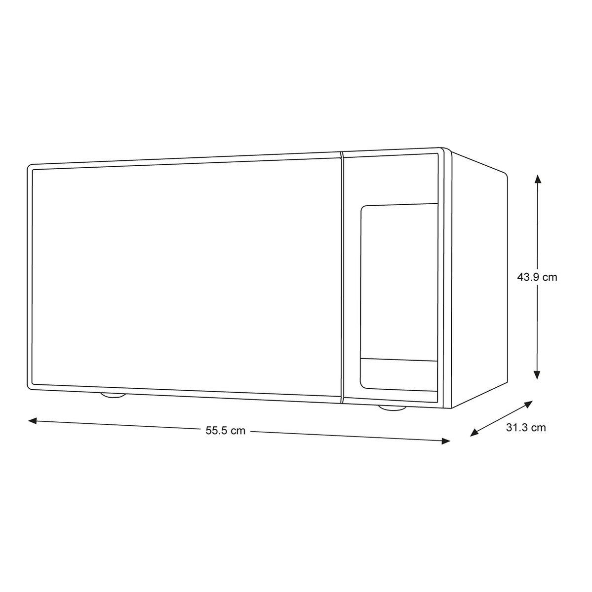 Samsung, horno de microondas 1.4' 