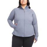 Jockey Chamarra deportiva para Dama gris grande
