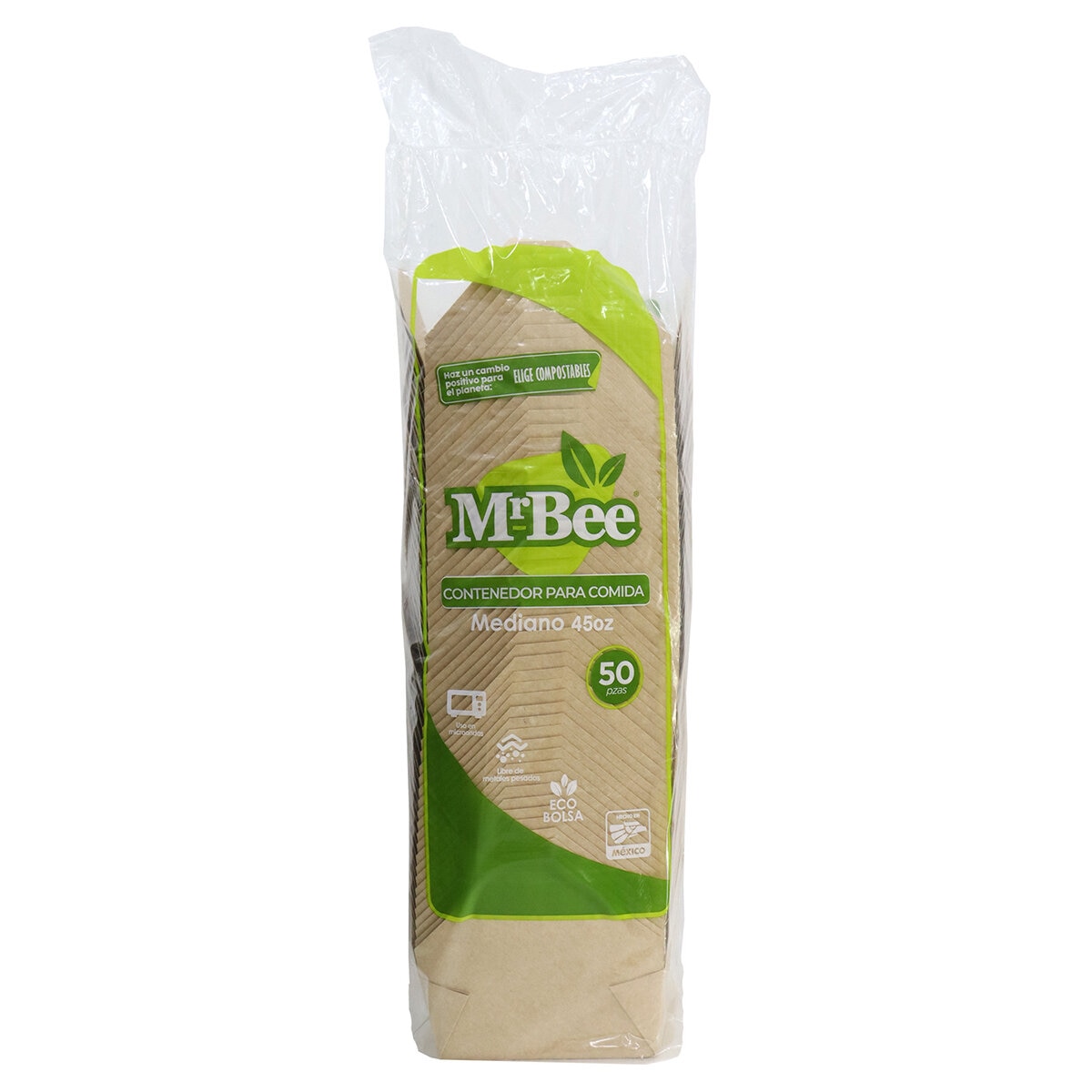 Mr Bee Contenedores para Alimentos 50 pzs
