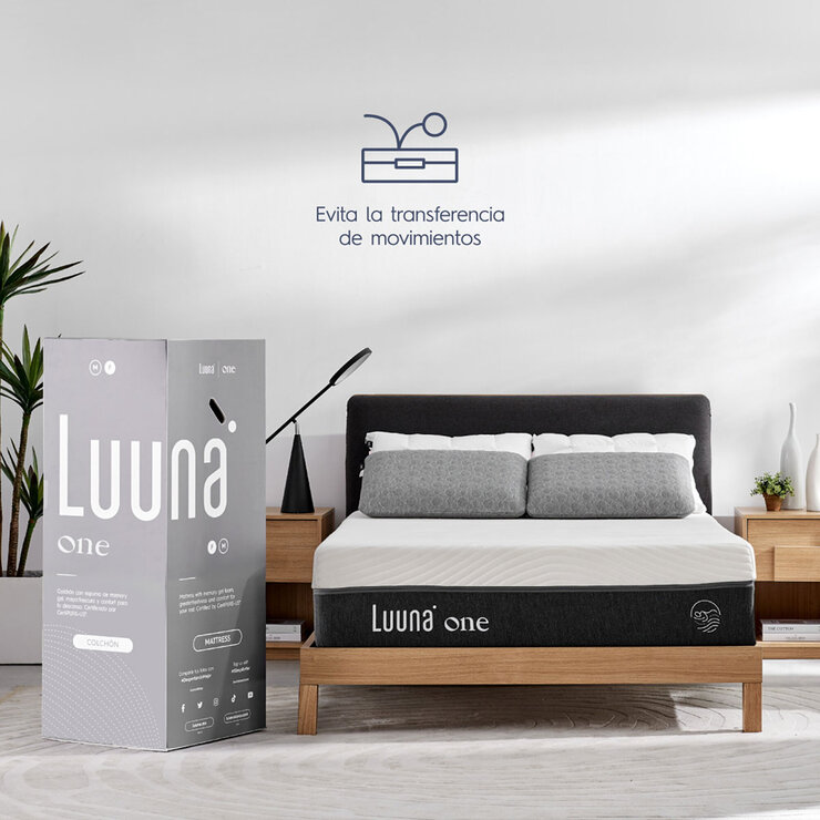 Luuna, Colchón One Memory Foam, Individual