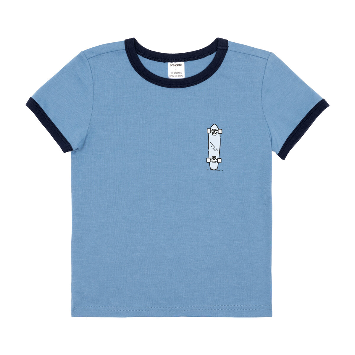 Pekkle Playera 4 piezas para Niños y Niñas Bocadillos 2 Años