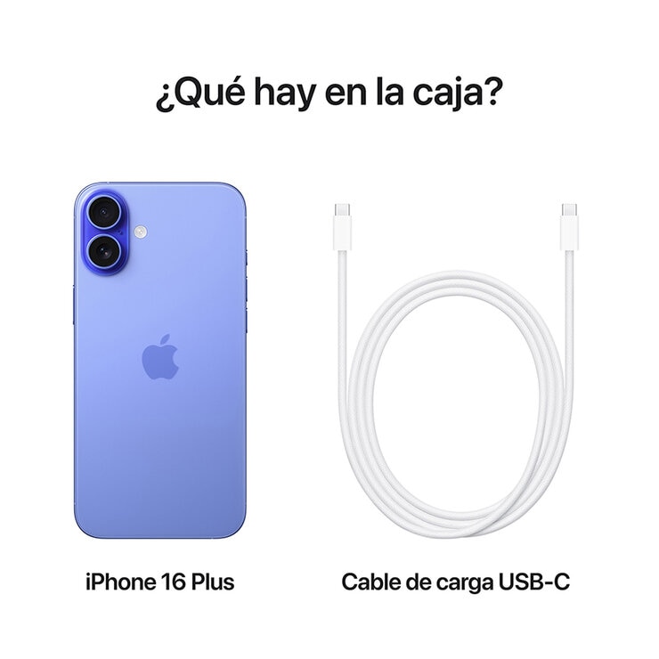Apple iPhone 16 Plus 128GB Ultramarino Apple iPhone 16 Plus 128GB Ultramarino