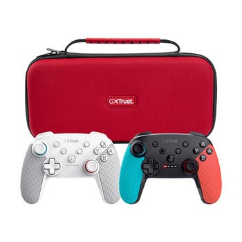 GX Trust Controles Inalámbricos para NS2 2 Pack + Case GX Trust Controles Inalámbricos para NS2 2 Pack + Case