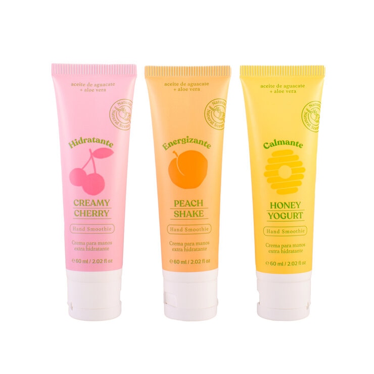 Natural Scents Set de Cremas de Manos 6/60 ml + 200 ml
