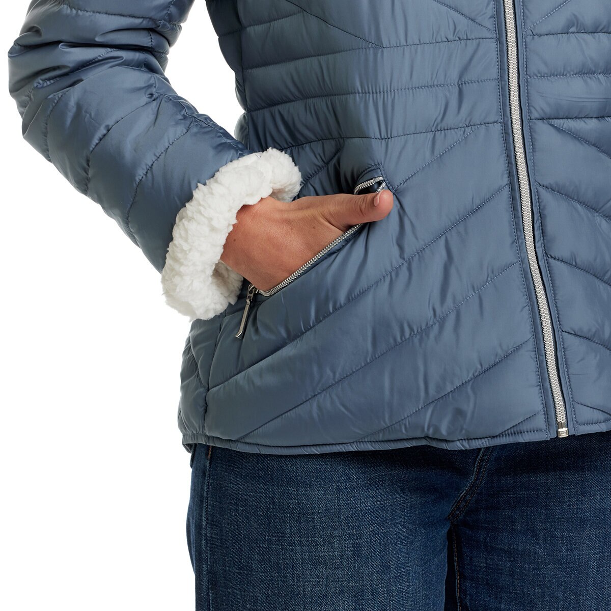 Weatherproof Chamarra para Dama Azul Chica