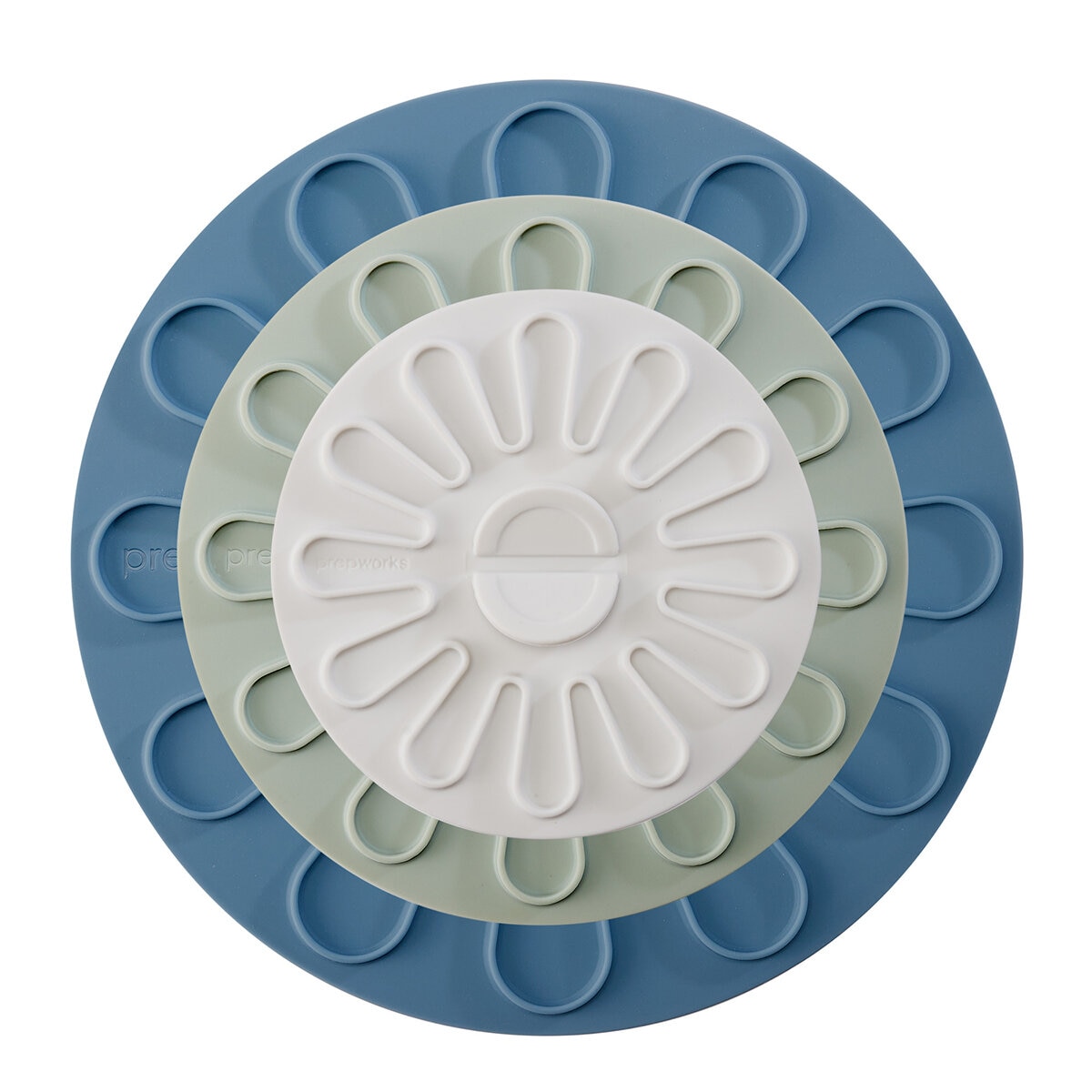 PrepWorks Juego de Tapas Multifuncionales de Silicón 10 piezas