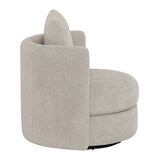 Thomasville, Juego de 2 Sillones Giratorios de Tela