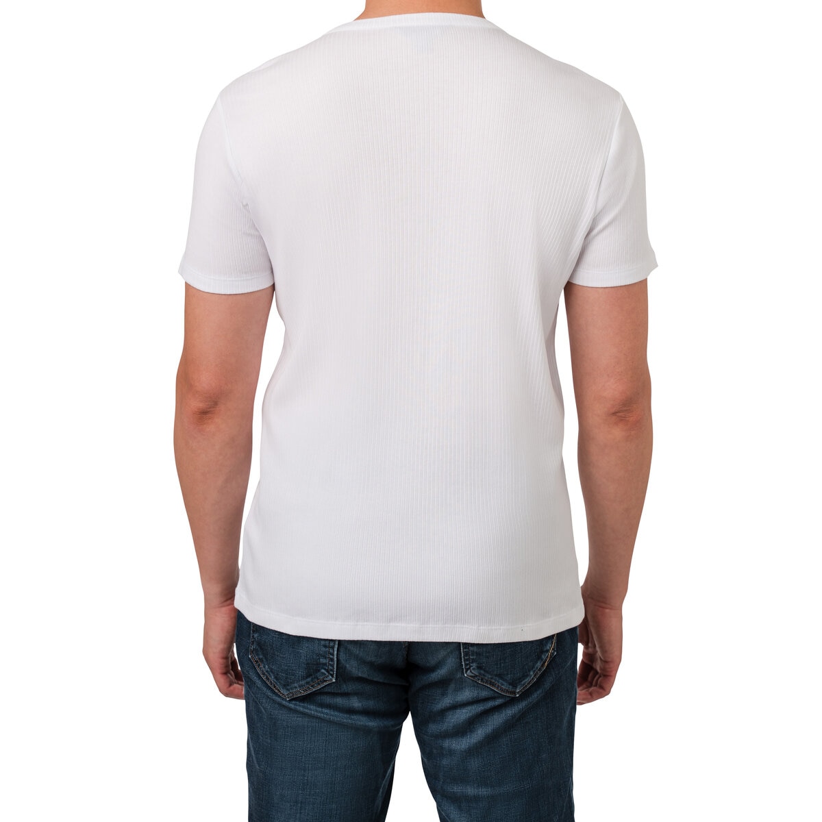 Rough Dress Playera para Caballero Blanco Mediana