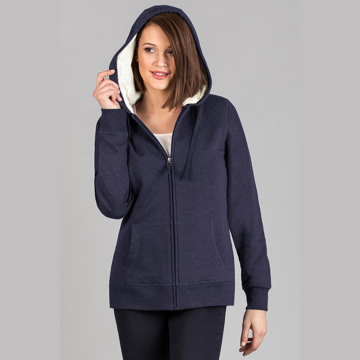 BC Clothing Woman, chamarra de felpa con gorro Costco México