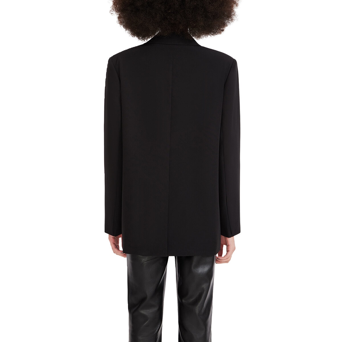 Steve Madden Blazer para Dama Negro Grande